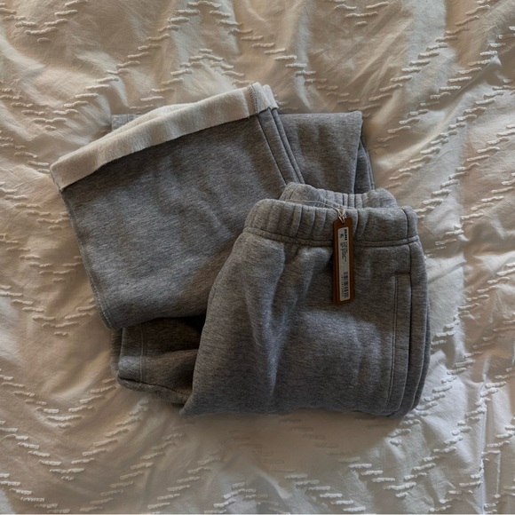 NWT Skims Cotton Fleece Straight Leg Pants - Picture 2 of 7